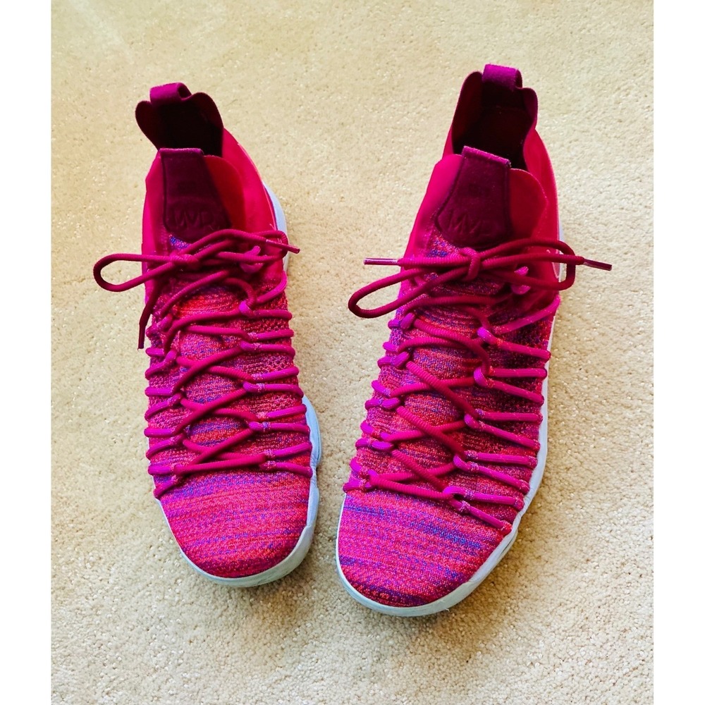 Nike KD 9 Elite Aunt Pearl Pink Dust Red Stardust 878637-666 Mens 11